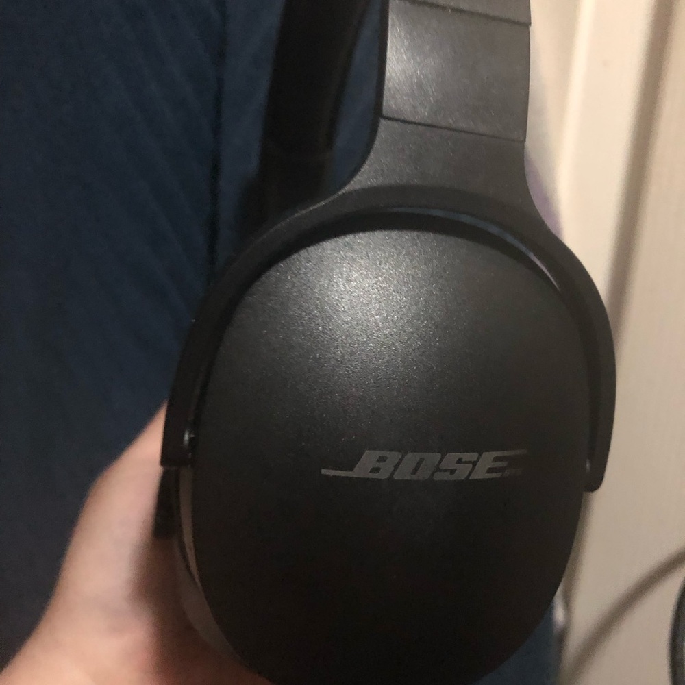 Bose Black Headphones
